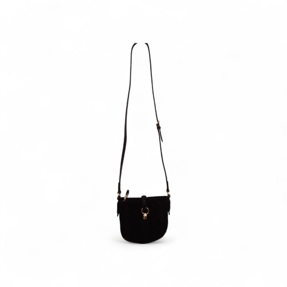 Lauren Ralph Lauren Vintage Suede and Leather Crossbody  Bag - Picture 5 of 5